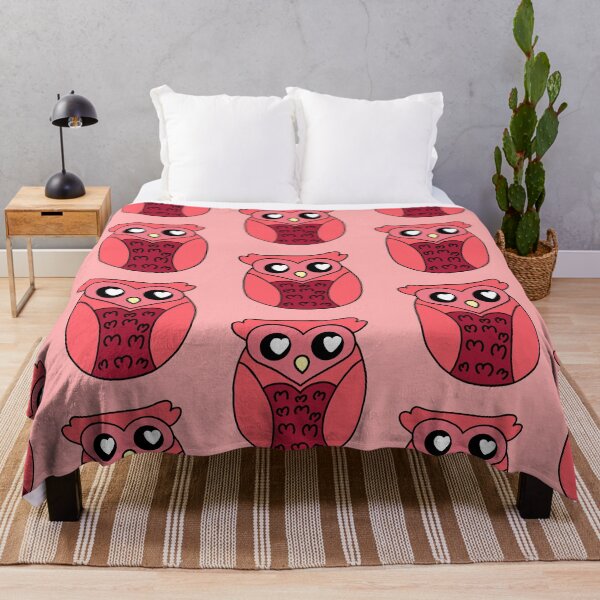 Item preview, Pink heart Owl designed and sold by charmednight.