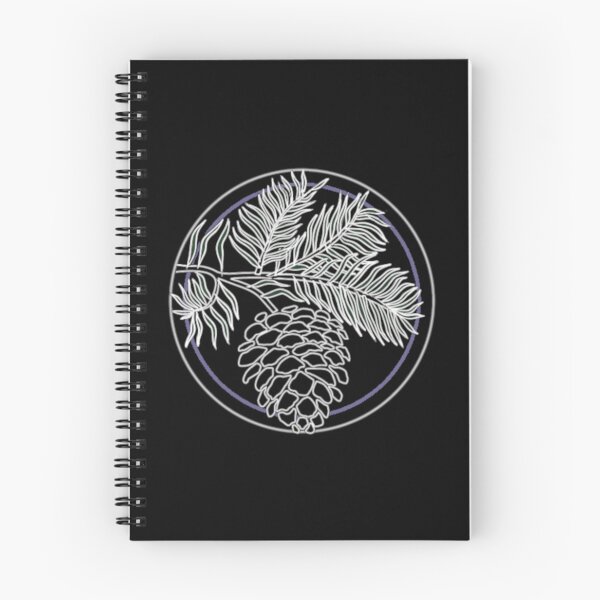 Item preview, Dark Pine Tree Pine Cone Round Sticker designed and sold by Lucidesigns.