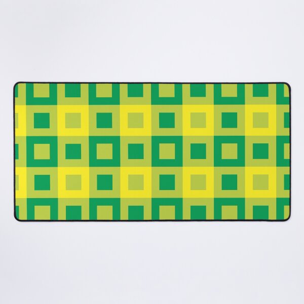 Item preview, Saint Patricks Day Modern Square Green Yellow Seamless Repeat Pattern designed and sold by MoePark.