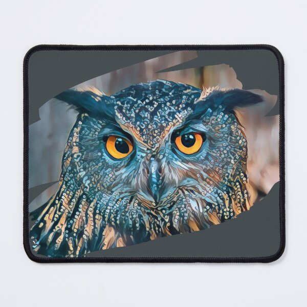 Item preview, Owl Eyes Art Print. For an owl lover, for a bird watcher, for a nature lover. designed and sold by Wentoo.