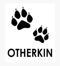 Therian - Otherkin (Black) Photographic Print