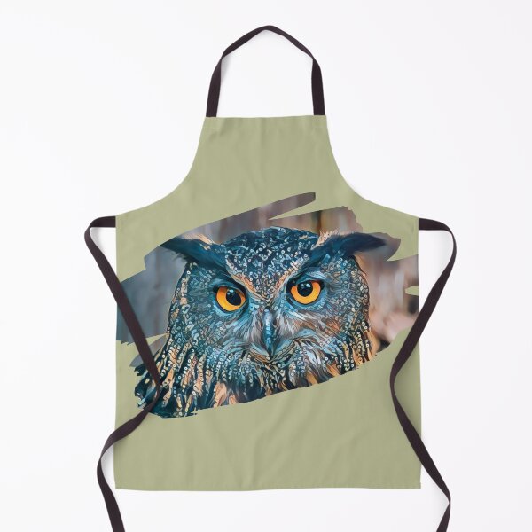 Item preview, Owl Eyes Art Print. For an owl lover, for a bird watcher, for a nature lover. designed and sold by Wentoo.
