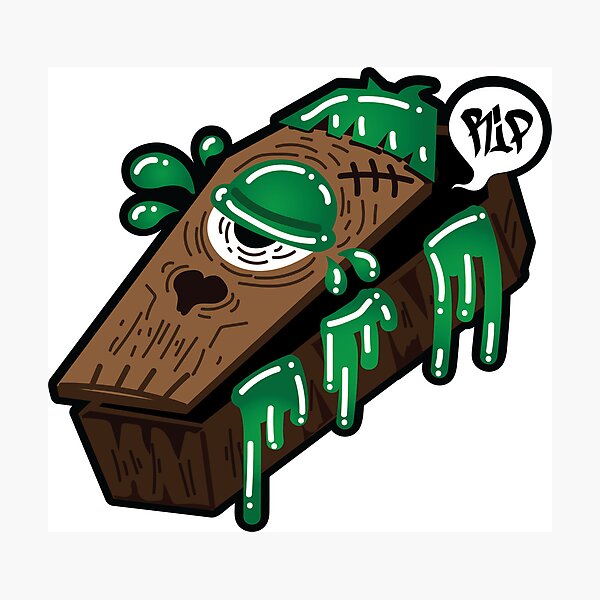Item preview, RIP. Frankenstein Casket designed and sold by TISTSTUDIO.