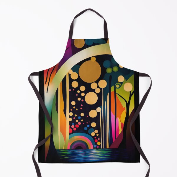 Item preview, Chasing Waterfalls Abstract in Lush Purple, Teal and Gold designed and sold by Orianah.