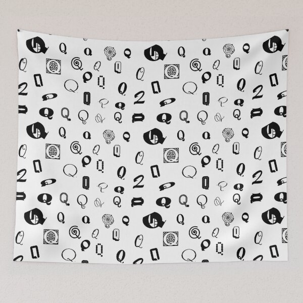 Item preview, Q Fonts designed and sold by The Plaid Garden.