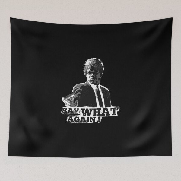 Item preview, Pulp Fiction, Say What Again! Sticker designed and sold by Braelynnpaul07.