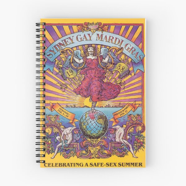 Item preview, 1988 Sydney Gay & Lesbian Mardi Gras Key Art designed and sold by SydneyMardiGras.