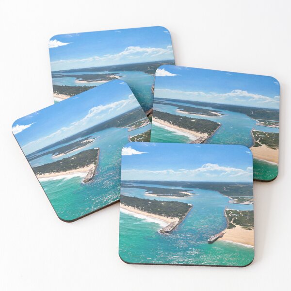 Item preview, Lakes Entrance Mouth Summer 2023, with painting effect designed and sold by Colin Dixon.