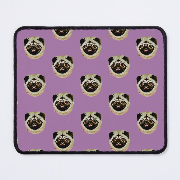 Item preview, Pug Dog Fawn Original Digital Illustration designed and sold by RingDeer.