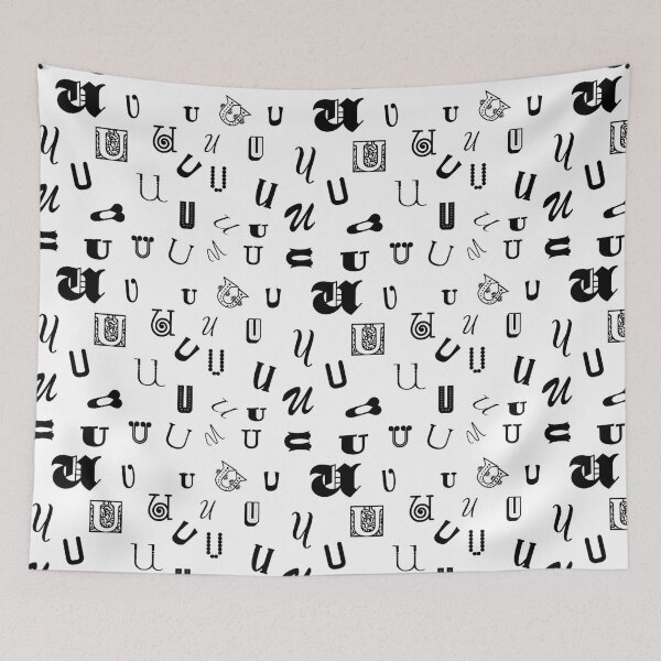 Item preview, U Fonts designed and sold by wittythings.