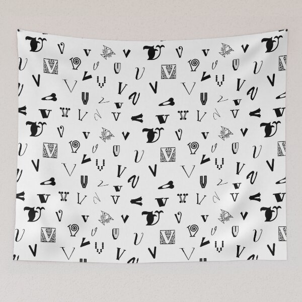Item preview, V Fonts designed and sold by wittythings.