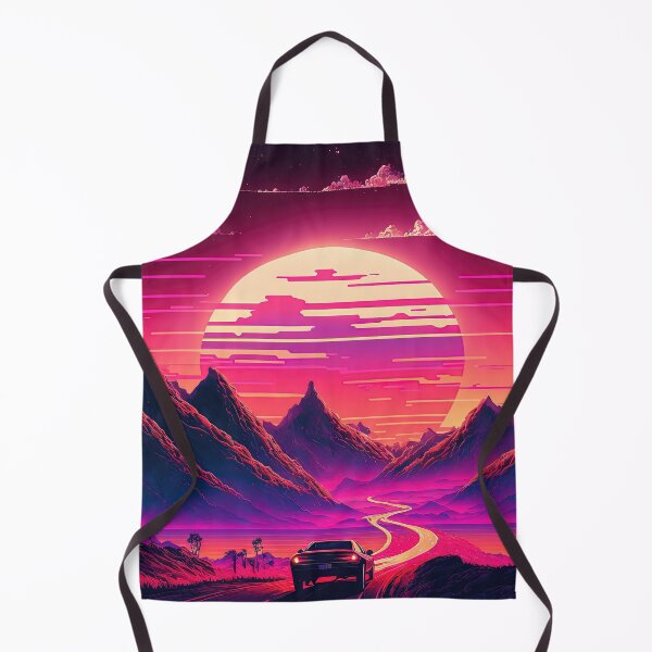 Item preview, Futuristic Neon Dreams of the Open Road designed and sold by Mullet Monkey.