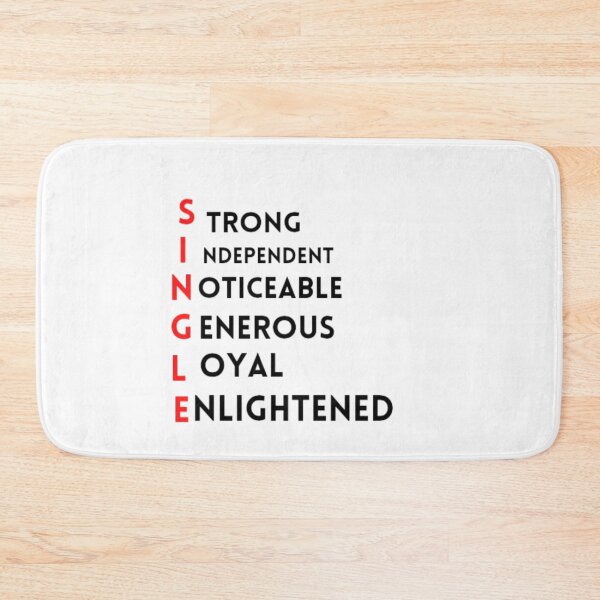 Item preview, Yes I am single  designed and sold by Zshope.