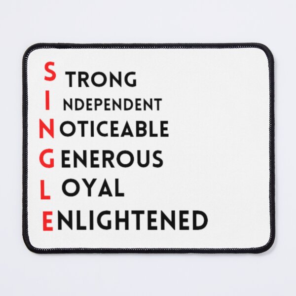 Item preview, Yes I am single  designed and sold by Zshope.