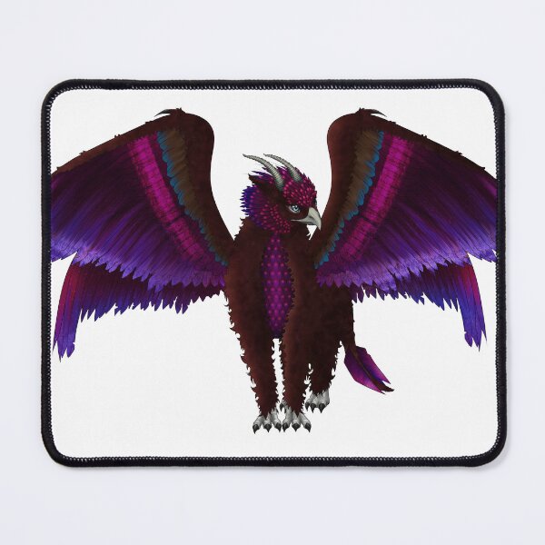 Item preview, purple winged gryphon designed and sold by Hexapunk.