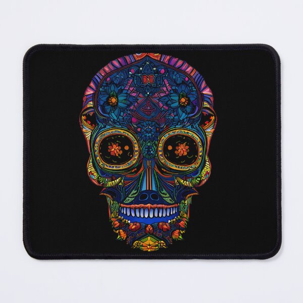 Item preview, Colorful skull artwork designed and sold by DopeDesign111.