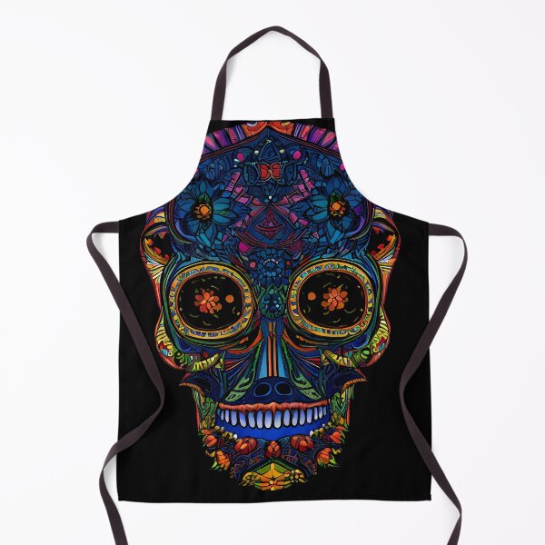 Item preview, Colorful skull artwork designed and sold by DopeDesign111.