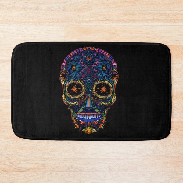 Item preview, Colorful skull artwork designed and sold by DopeDesign111.
