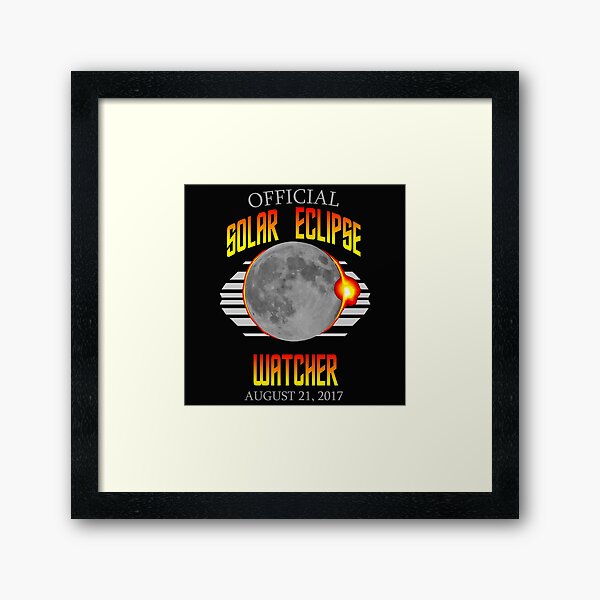 Item preview, official solar eclipse watcher designed and sold by awalstudio.