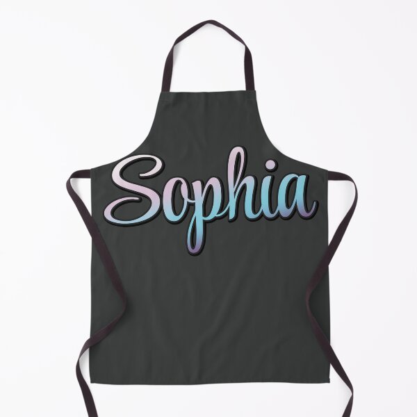 Item preview, Pretty Script Sophia Name in Cool Colors designed and sold by AloraDawnEve.