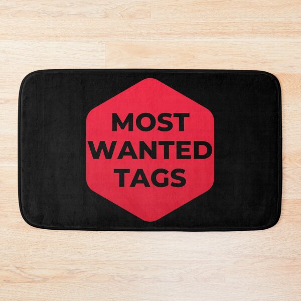 Item preview, Most Wanted Tags designed and sold by designerpriti.