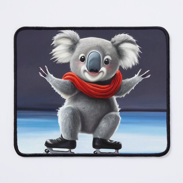 Item preview, Ice skating Koala designed and sold by Steeshirts.