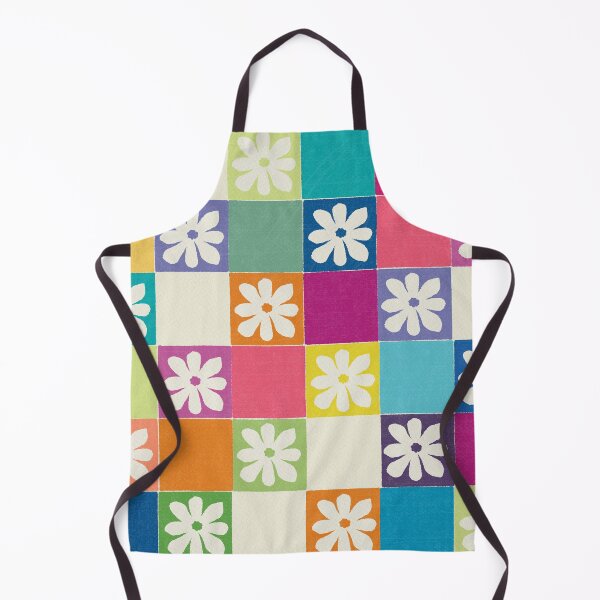 Item preview, DP281-1 Floral Checkered Pattern designed and sold by DuckyRubin.
