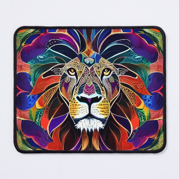 Item preview, Colorful lion design designed and sold by DopeDesign111.