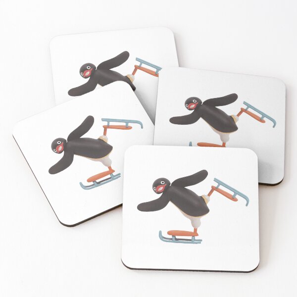 Item preview, penguin ice skating designed and sold by RexKlocko.