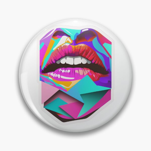 Item preview, Ohhh Face Vaporwave Aesthetic - Big Lip designed and sold by Star_.