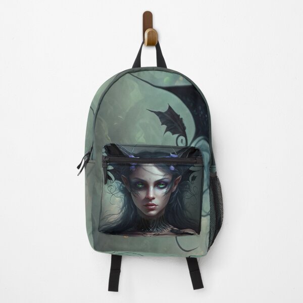 Item preview, Faecade - Gothic Fairy with Bright Green Eyes designed and sold by Dragonstrom.