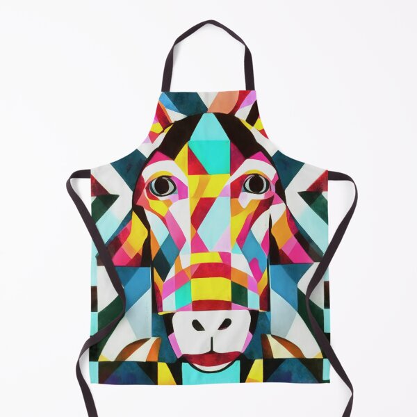 Item preview, Donkey Colorful Fun Geometric Abstract Art designed and sold by taiche.