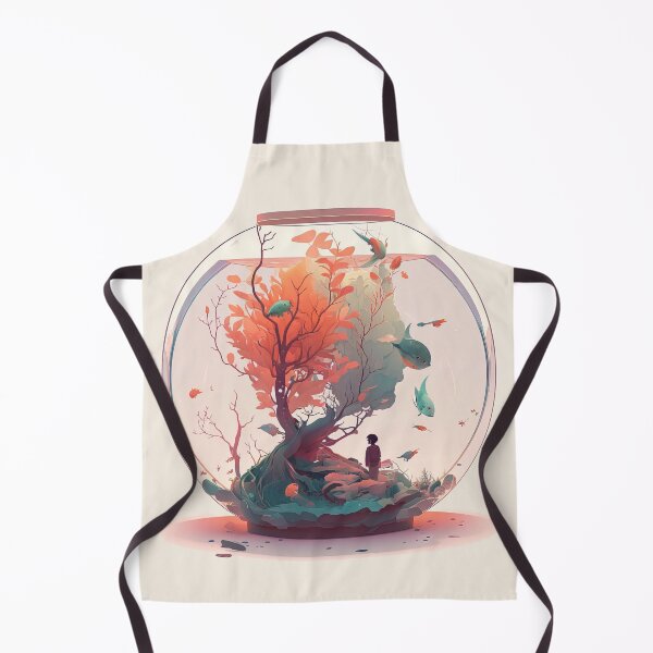 Item preview, Alone in a Fish Bowl Combined with a Terrarium designed and sold by quick-drops.
