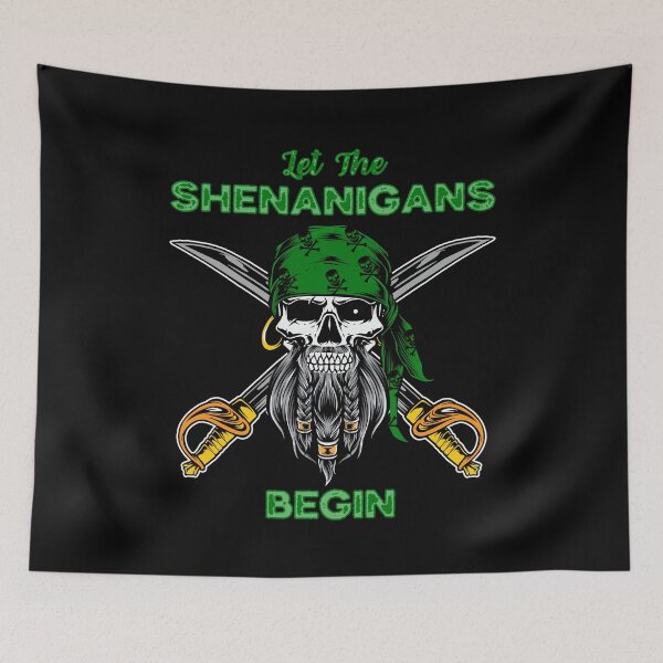 Item preview, Let The Shenanigans Begin designed and sold by RockBeeDesigns.