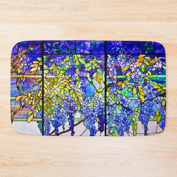 Item preview,  'WISTERIA' TRANSOM WINDOW FROM THE DINING ROOM OF LOUIS COMFORT TIFFANY'S PRIVATE ESTATE  designed and sold by CristalleLisa.