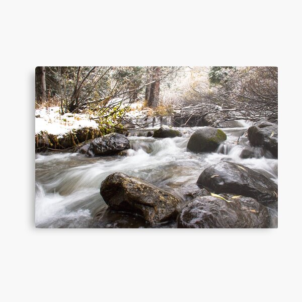 Item preview, Mountain Stream in Winter designed and sold by Ollivrosa.
