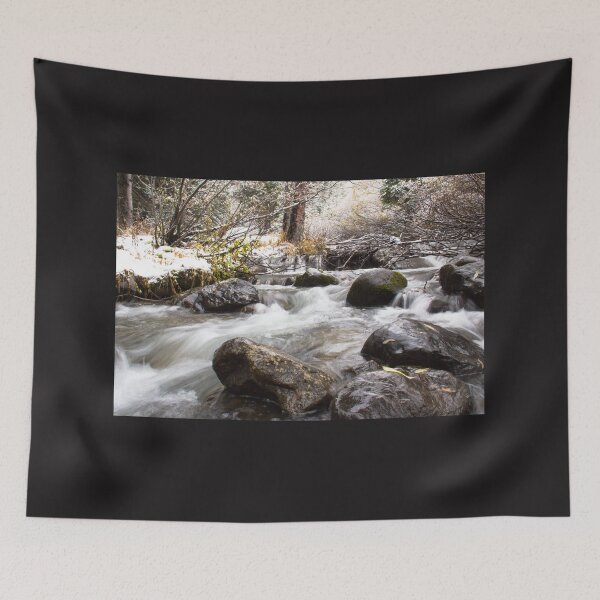 Item preview, Mountain Stream in Winter designed and sold by Ollivrosa.