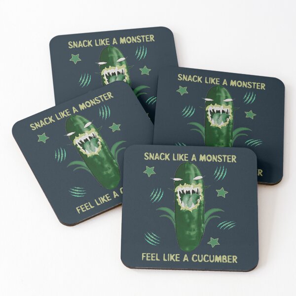 Item preview, Snack like a monster feel like a cucumber  designed and sold by SidTastic .