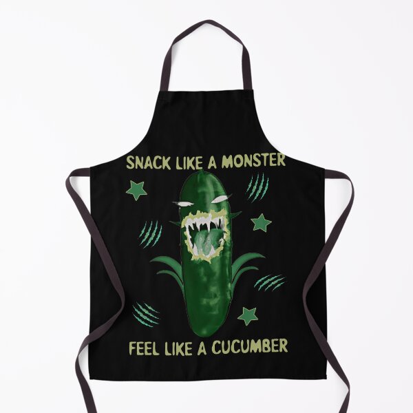 Item preview, Snack like a monster feel like a cucumber  designed and sold by SidTastic .