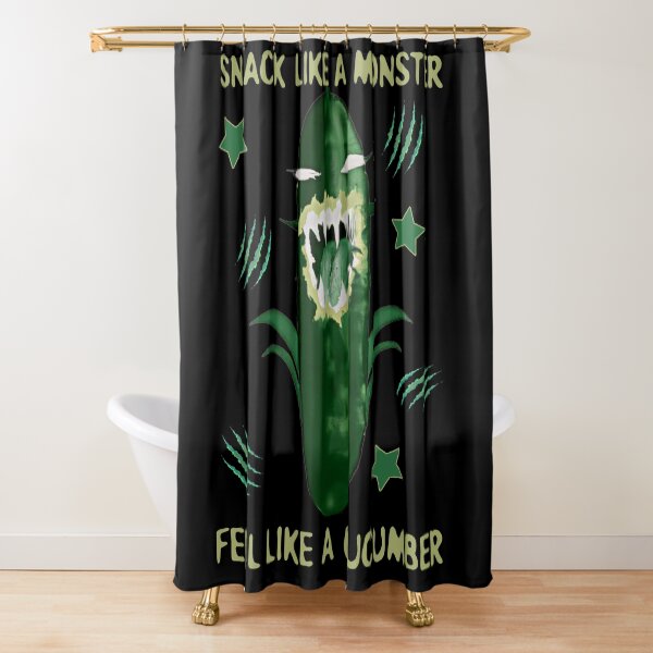 Item preview, Snack like a monster feel like a cucumber  designed and sold by SidTastic .