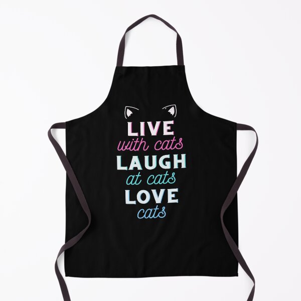 Item preview, Live Laugh Love Cat Person Version designed and sold by humnoo.