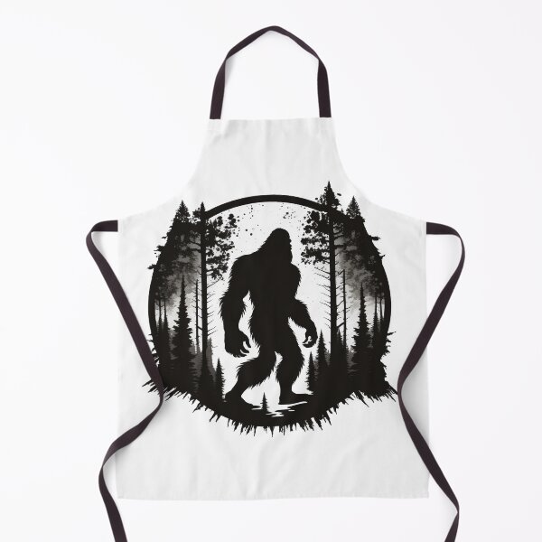 Item preview, Big Foot in trees, sasquatch image designed and sold by thearttist.