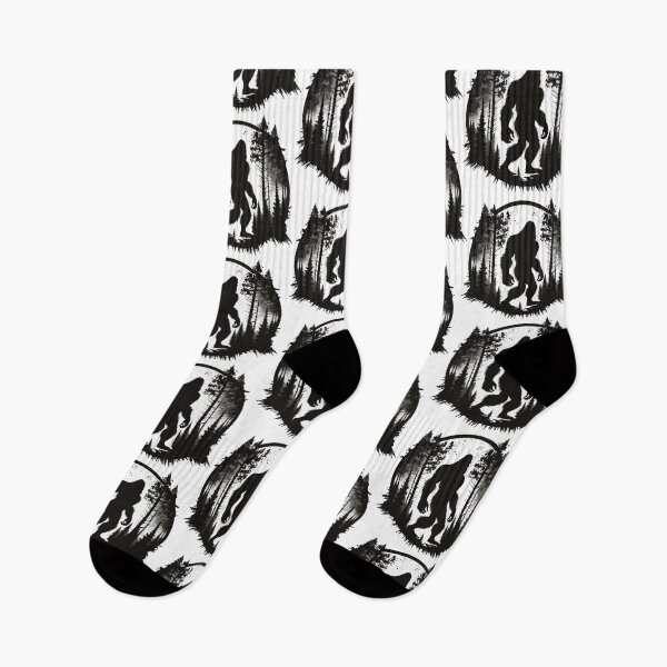 Item preview, Big Foot in trees, sasquatch image designed and sold by thearttist.