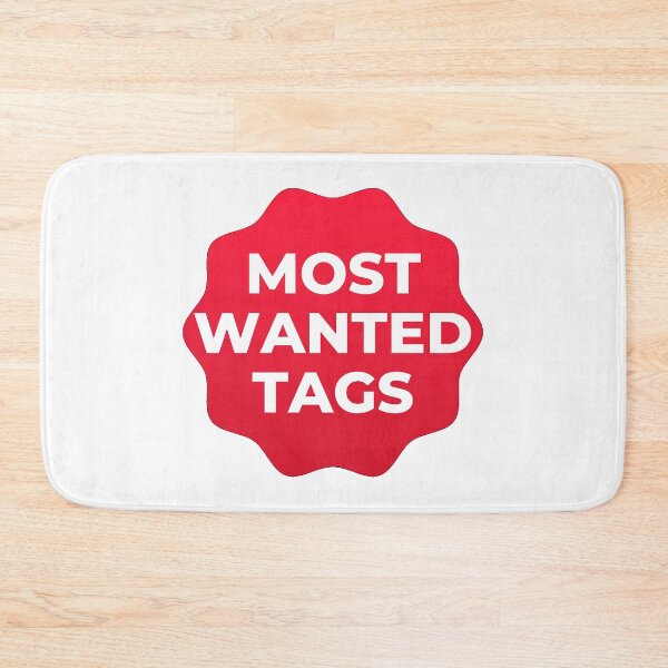 Item preview, Most Wanted Tags designed and sold by designerpriti.