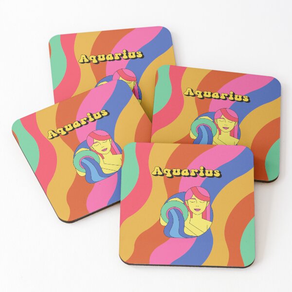 Item preview,  Retro Aquarius Zodiac Star Sign designed and sold by GaryDobson.