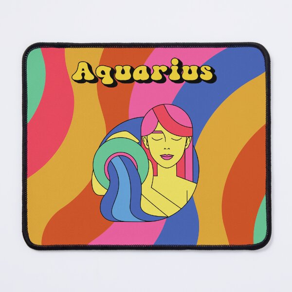 Item preview,  Retro Aquarius Zodiac Star Sign designed and sold by GaryDobson.