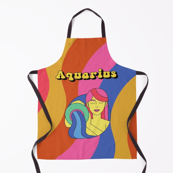 Item preview, Retro Aquarius Zodiac Star Sign designed and sold by GaryDobson.
