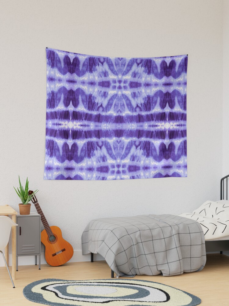 Thumbnail 1 of 3, Tapestry, Tie Dye Violet Twos designed and sold by ninabmay.