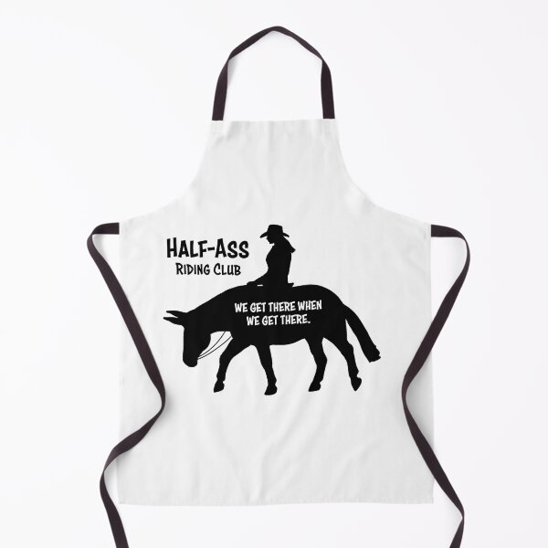 Item preview, Mule Riding Club Version 2 - Black - FEMALE RIDER designed and sold by Melissa Bradshaw.