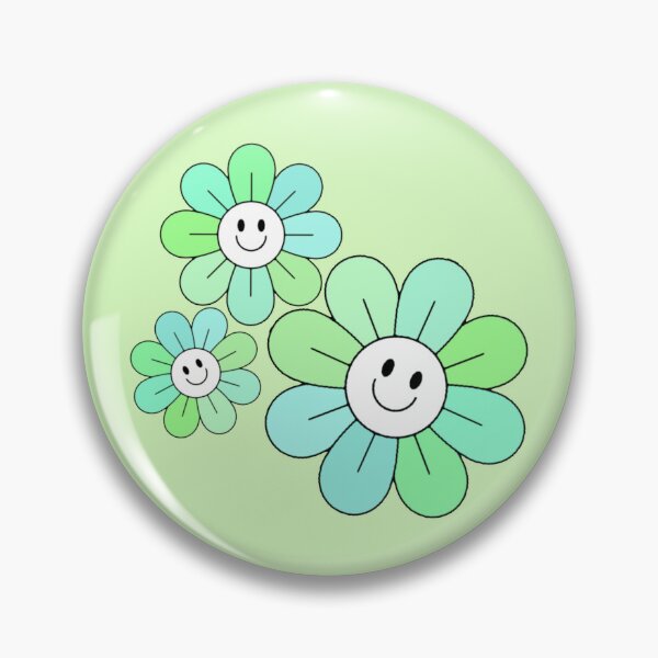 Item preview, Pastel Green Hippie Flowers designed and sold by everything4eva.